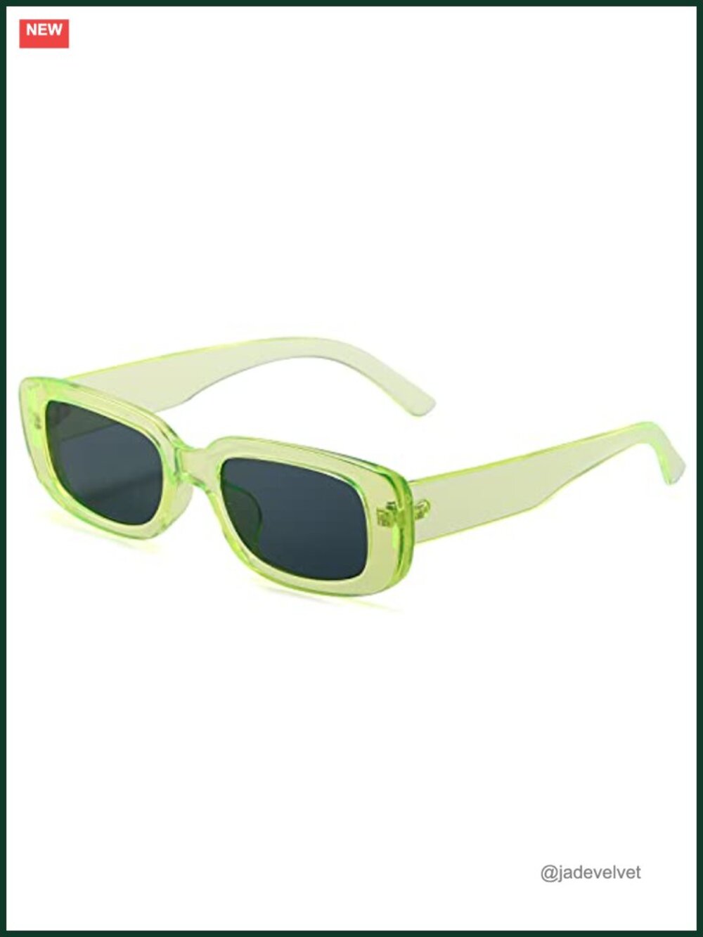 Rectangle Sunglasses for Women Retro Narrow Square Frame UV400
